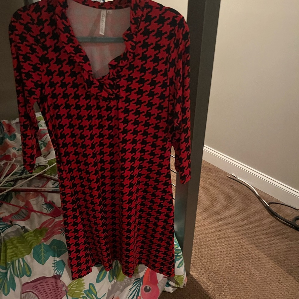 Lulu b plaid dress